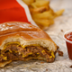 Illustration for article titled Point/counterpoint: Does ketchup belong on burgers?